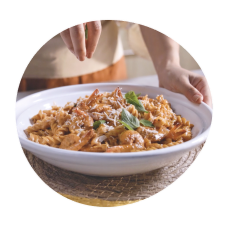 Shrimp Fusilli Pasta