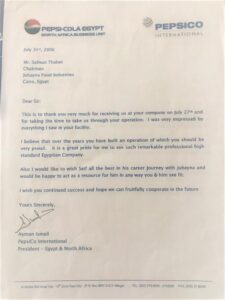 Pepsico Testimonial