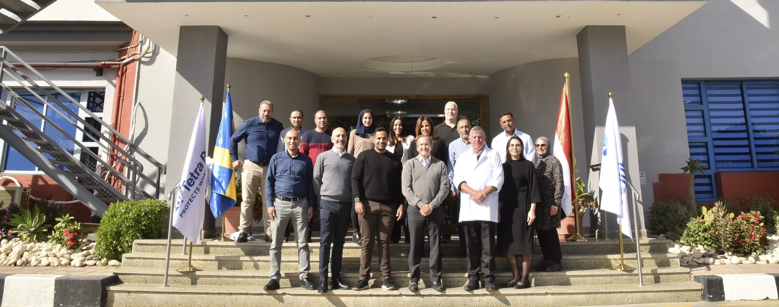 Juhayna hosts Tetra Pak’s President and CEO at their Dairy factory